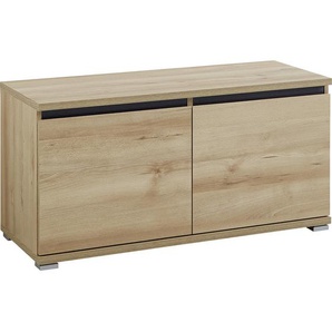 Carryhome Garderobenbank , Anthrazit, Buche , Holzwerkstoff , 96x52x40 cm , Garderobe, Garderobenbänke, Garderobenbänke