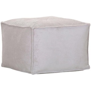 Carryhome Hocker , Beige , Textil , quadratisch , 65x45x65 cm , Stoffauswahl , Wohnzimmer, Hocker, Sitzhocker