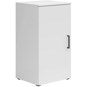 Carryhome Kommode, Weiß, Kunststoff, 2 Fächer, 45x83x40 cm, FSC Mix, Typenauswahl, Beimöbel erhältlich, stehend, Wohnzimmer, Kommoden & Sideboards,