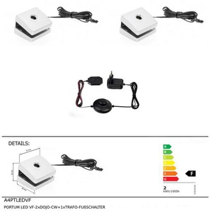 Carryhome Led-Klemmleuchte, Silber, Kunststoff, F, Lampen & Leuchten, Innenbeleuchtung, Tischlampen, Klemmleuchten