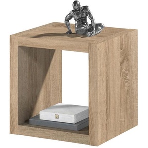 Carryhome Raumteiler Style, Sonoma Eiche, Holzwerkstoff, 41x41x38 cm, Beimöbel erhältlich, Wohnzimmer, Raumteiler & Paravents, Raumteiler