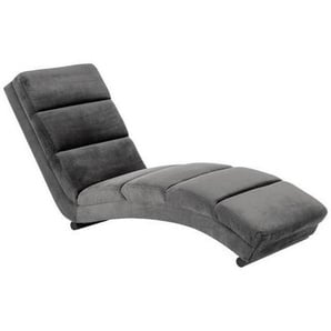 Carryhome Relaxliege , Dunkelgrau , Textil , 1-Sitzer , 60x82x170 cm , Wohnzimmer, Sessel, Relaxliegen
