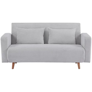 Carryhome Schlafsofa, Beige, Textil, Kiefer, massiv, 2-Sitzer, Füllung: Polyester, 167x81x90 cm, Kinder- & Jugendzimmer, Jugendmöbel, Jugendsofas