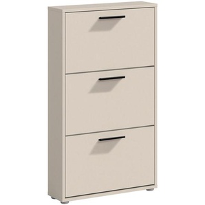 Carryhome Schuhkipper, Kaschmir, Kunststoff, 59x103x17 cm, Typenauswahl, stehend, Garderobe, Schuhaufbewahrung, Schuhkipper
