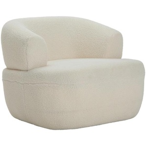 Carryhome Sessel, Creme, Textil, 82x64x80 cm, Stühle