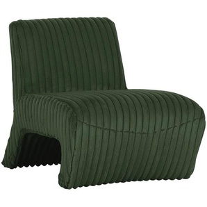 Carryhome Sessel, Dunkelgrün, Textil, 68x72x89 cm, Stühle