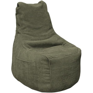 Carryhome Sitzsack, Textil, 270 L, Füllung: Styroporkugeln, 85x100x85 cm, Indoor, Reißverschluss, Wohnzimmer, Hocker, Sitzsäcke
