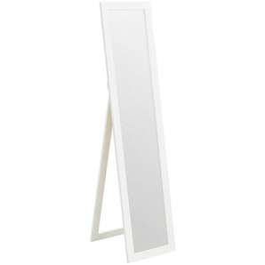 Carryhome Standspiegel, Weiß, Glas, Holzwerkstoff, rechteckig, 35x150x40 cm, Bsci, Ganzkörperspiegel, Spiegel, Standspiegel