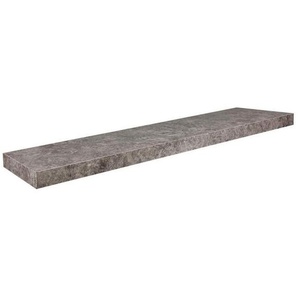 Carryhome Wandboard, Grau, Holzwerkstoff, 80x3.8x23.5 cm, Wohnzimmer, Regale, Wandboards