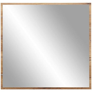 Carryhome Wandspiegel , Eiche , Glas , rechteckig , 94.5x90x1.8 cm , Garderobe, Garderobenspiegel, Garderobenspiegel