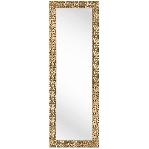 Carryhome Wandspiegel, Gold, Glas, rechteckig, 50x150x2 cm, Ganzkörperspiegel, Spiegel, Wandspiegel