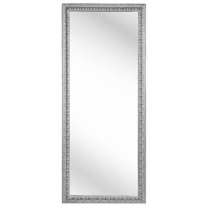 Carryhome Wandspiegel, Silber, Glas, Eukalyptusholz, massiv, rechteckig, 70x170x3 cm, Ganzkörperspiegel, Spiegel, Wandspiegel