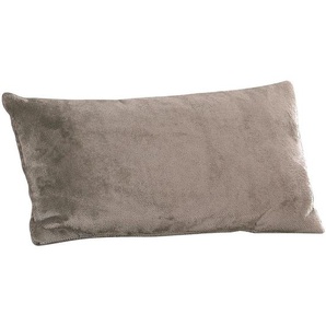 Carryhome Zierkissen, Beige, Textil, Füllung: Polyester, rechteckig, 40 cm, Wohntextilien, Kissen, Dekokissen