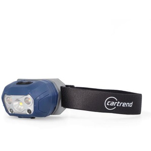 Cartrend LED-Stirnlampe 400 Lumen schwarz-blau GLO680100500