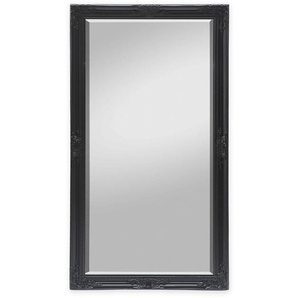 Casa Chic - Rococo by Massivholz Shabby Chic Wandspiegel - 140 x 75 cm - Schwarz