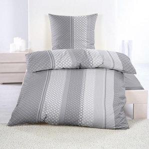 Casa Colori Biber-Bettwäsche mit Streifen 2 GLO706104097