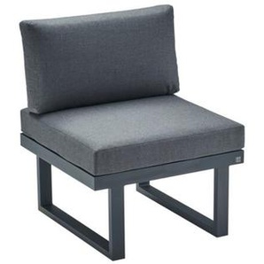 CASA DOMA Aragona DINING Lounge-Mittelteil 1-Sitzer, Alu/Rope 1712674-1712688-1712700