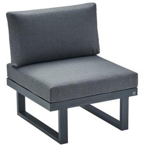 CASA DOMA Aragona Lounge-Mittelteil 1-Sitzer, Alu/Rope 1712672-1712688-1712700
