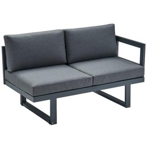 CASA DOMA Aragona Lounge-Seitenteil 2-Sitzer, Aluminium 1712668-1712690-1712684