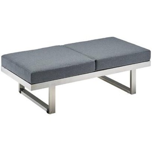 CASA DOMA Aragona Loungebank 2-Sitzer, Gestell Edelstahl 1712669