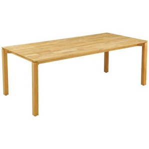 CASA DOMA Campana Gartentisch, Teak - 210 × 100 1713526-00