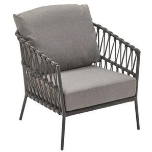 CASA DOMA Messina Loungesessel - Rope anthrazit 1713509-00