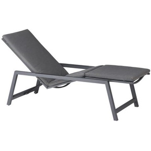 CASA DOMA Mineo Move Sonnenliege Edelstahl anthrazit/Sunproof® inkl. Auflage - Aluminium-Einlage schwarz Set-1713387_1712498-1712614