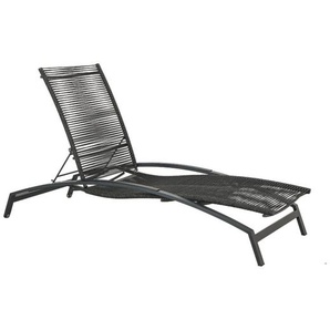 CASA DOMA Mineo Sonnenliege Edelstahl anthrazit/Rope/Alu 1711858