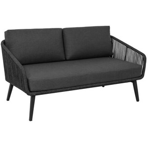 CASA DOMA Ribera 2-Sitzer Loungesofa, Beine eckig - Sitzschale Rundform 1712526-1712529