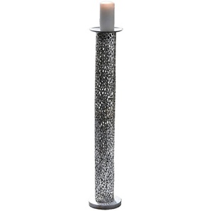 Casablanca by Gilde Kerzenständer Kerzenleuchter Purley, Ø ca. 15 cm (1 St), Stumpenkerzenhalter aus Metall, 1-flammig