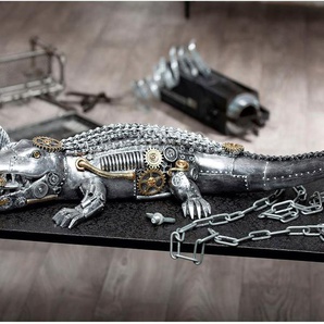 Casablanca by Gilde Tierfigur Skulptur Steampunk crocodile (1 St)