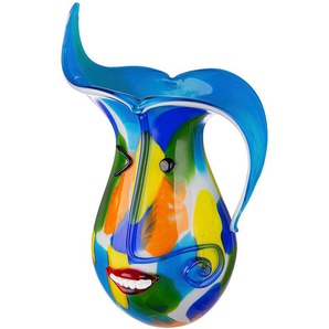 Casablanca by Gilde Tischvase Glasart Designvase Augusto aus Glas (1 St), durchgefärbt, handgearbeitet und mundgeblasen