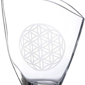 Casablanca by Gilde Tischvase Lebensblume (1 St), Vase aus Glas, mit schräger Öffnung