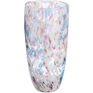 Casablanca by Gilde Tischvase Vase Touche, Höhe ca. 36 cm (1 St), aus durchgefärbtem Glas, wasserdicht