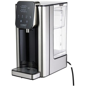 Caso Design Turbo HW 660, Edelstahl, Schwarz Hochglanz, Metall, Kunststoff, 2,7 L, 15.5x31.5x25.5 cm, Überhitzungsschutz, variable Temperaturauswahl, digitale Temperaturanzeige, Küchengeräte, Wasserkocher