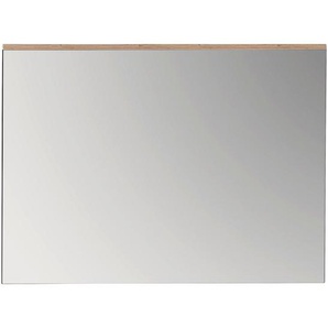 Cassando Wandspiegel , Eiche , Glas , rechteckig , 120x89x2 cm , Garderobe, Garderobenspiegel, Garderobenspiegel