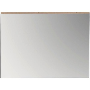 Cassando Wandspiegel , Eiche , Glas , rechteckig , 120x89x2 cm , Garderobe, Garderobenspiegel, Garderobenspiegel