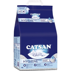 Catsan Hygiene Plus Katzenstreu 18 L GLO689202512