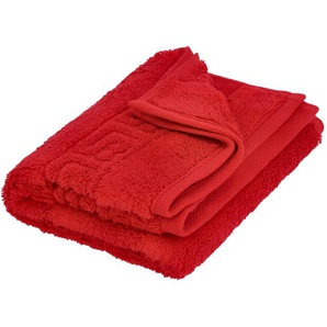 CaWö Gästetuch  1001 - rot - 100% Baumwolle - 30 cm | Möbel Kraft