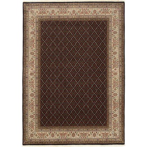 Cazaris Orientteppich, Schwarz, Textil, Ornament, rechteckig, 120x180 cm, für Fußbodenheizung geeignet, pflegeleicht, Teppiche & Böden, Teppiche, Orientteppiche
