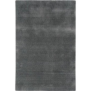 Cazaris Wollteppich, Anthrazit, Textil, Naturmaterialien, orientalisch, rechteckig, 60 cm, Teppiche & Böden, Teppiche, Naturteppiche