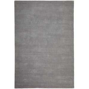 Cazaris Wollteppich, Grau, Textil, Naturmaterialien, rechteckig, 130 cm, Care & Fair, für Fußbodenheizung geeignet, Teppiche & Böden, Teppiche, Orientteppiche