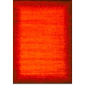 Cazaris Wollteppich Vinciano Tami, Rot, Orange, Textil, rechteckig, 250x300 cm, Care & Fair, für Fußbodenheizung geeignet, in verschiedenen Größen erhältlich, Teppiche & Böden, Teppiche, Orientteppiche