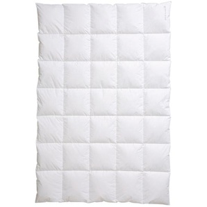 Centa-Star Ganzjahresdecke Temptation, Weiß, Textil, Füllung: Federn, Daunen, 135x200 cm, Made in Germany, Oeko-Tex® Standard 100, Schlaftextilien, Bettdecken, 4 Jahreszeiten Bettdecken