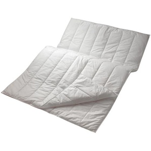 Centa-Star Vierjahreszeitendecke Aqua Aktiv, Weiß, Textil, Füllung: Polyester, 135x200 cm, bestehend aus 2 Decken, für Hausstauballergiker geeignet,