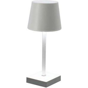 CEPEWA GmbH LED-Tischleuchte, weiß, 26 cm, Touch, batteriebetrieben 56521