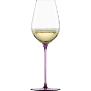 Champagnerglas EISCH INSPIRE SENSISPLUS Trinkgefäße Gr. Ø 7,9 cm x 24,2 cm, 400 ml, 2 tlg., lila (mauve) Kristallgläser
