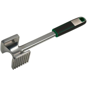 Chefkoch+Fackelmann Fleischklopfer Bonn, Edelstahl, Kunststoff, 26 cm, schadstofffrei, Kochen, Küchenhelfer, Fleischklopfer