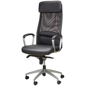 Chefsessel  Blies ¦ schwarz ¦ Maße (cm): B: 65,5 H: 124,5 T: 68.5