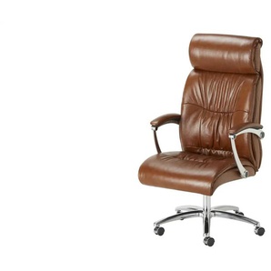 Chefsessel  Böhme XXL ¦ braun ¦ Maße (cm): B: 70 H: 119,5 T: 68.0